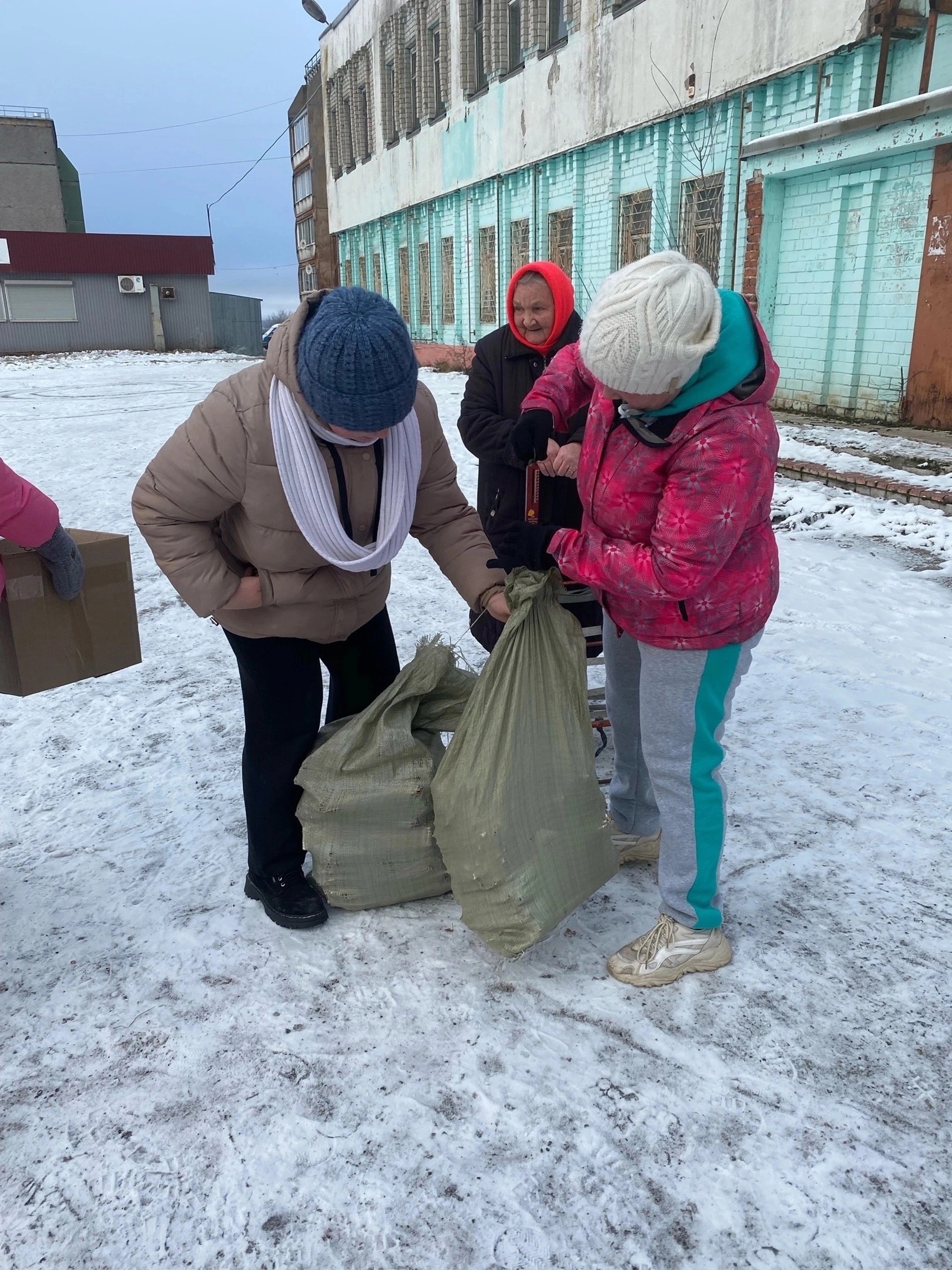  акция "Раздельный сбор" в п. Малечкино 