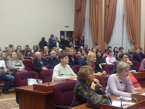 Встреча в мэрии города Череповца с представителями общественности