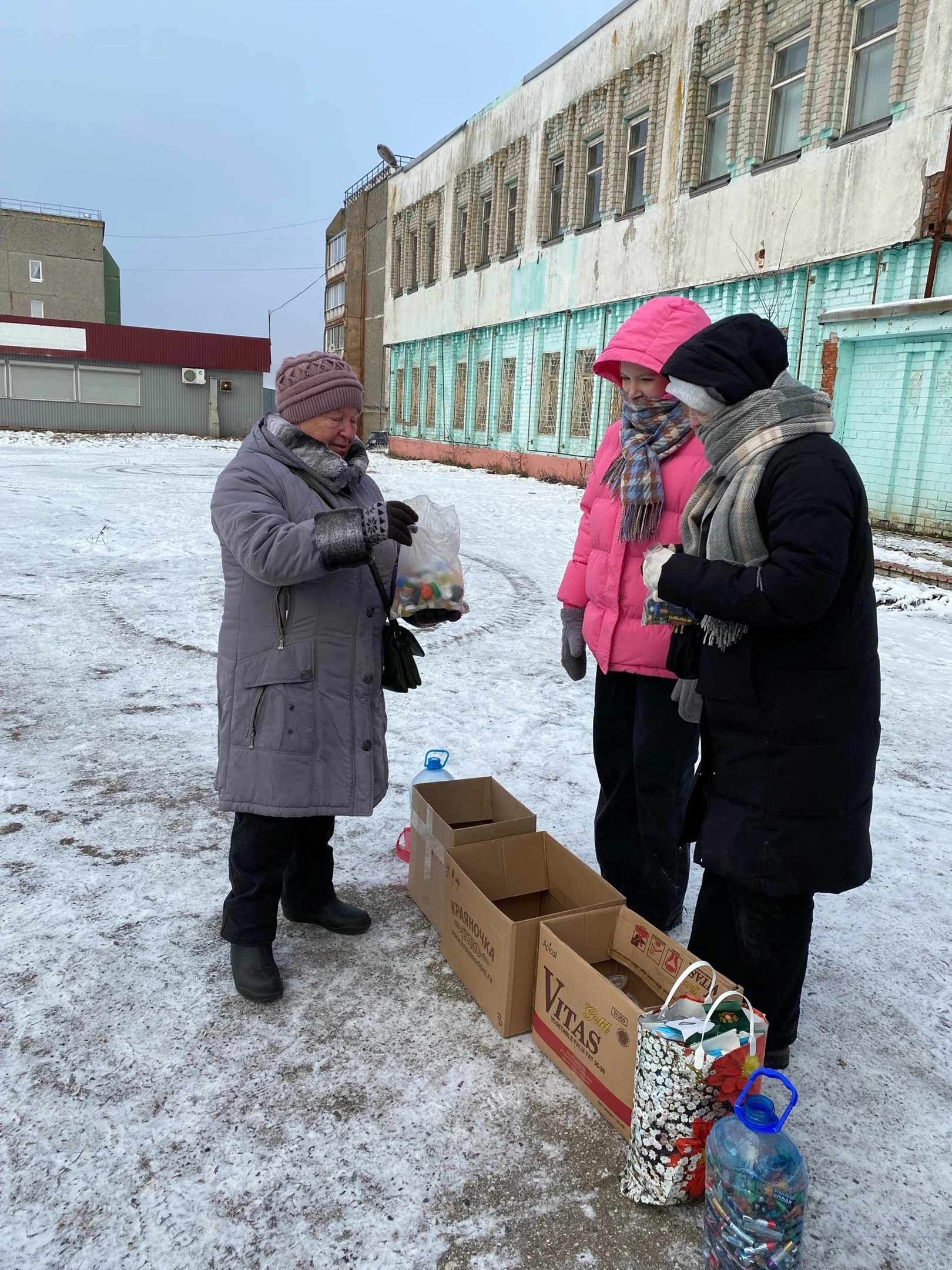 акция "Раздельный сбор" в п. Малечкино акция "Раздельный сбор" в п. Малечкино