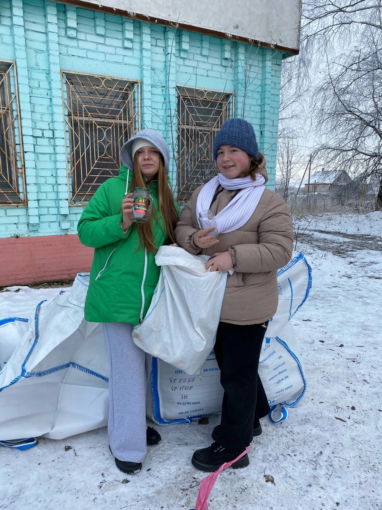  акция "Раздельный сбор" в п. Малечкино 