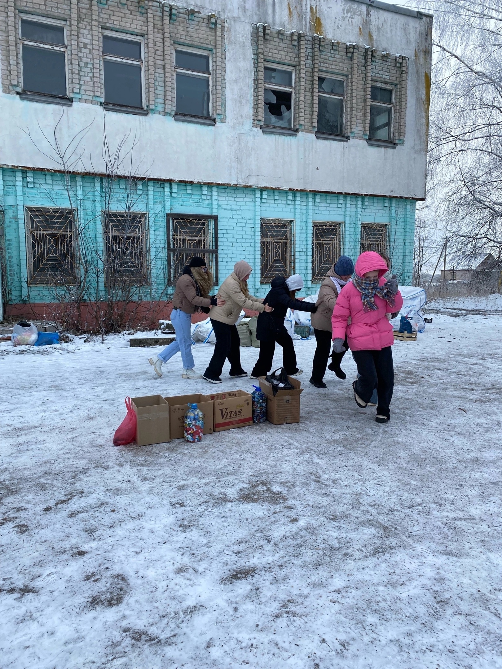  акция "Раздельный сбор" в п. Малечкино 