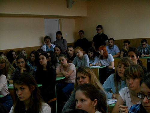 Встреча у ООО «Чистый След» со студентами Череповецкого государственного университета Встреча у ООО «Чистый След» со студентами Череповецкого государственного университета