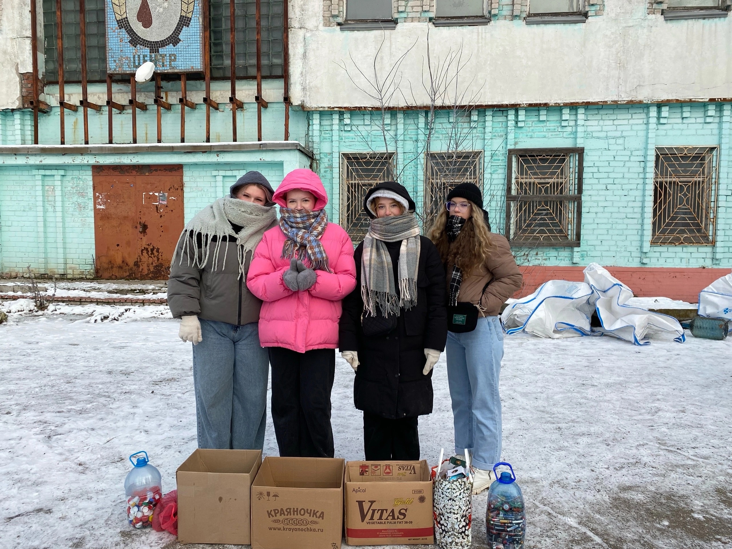  акция "Раздельный сбор" в п. Малечкино 