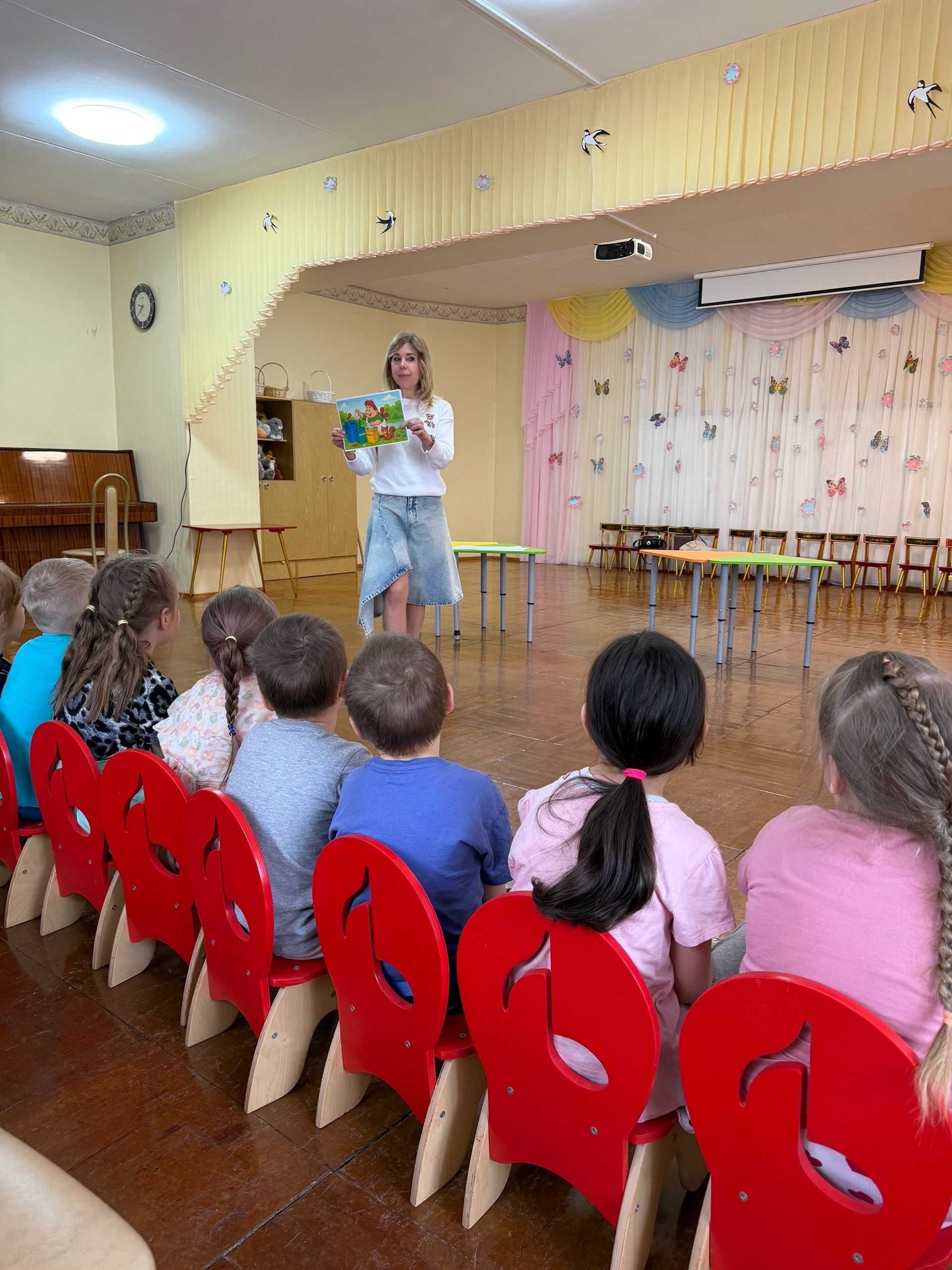 Утро началось с эко-урока!