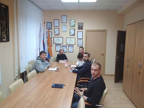 Заседание рабочей группы Молодежного парламента в мэрии г. Череповца