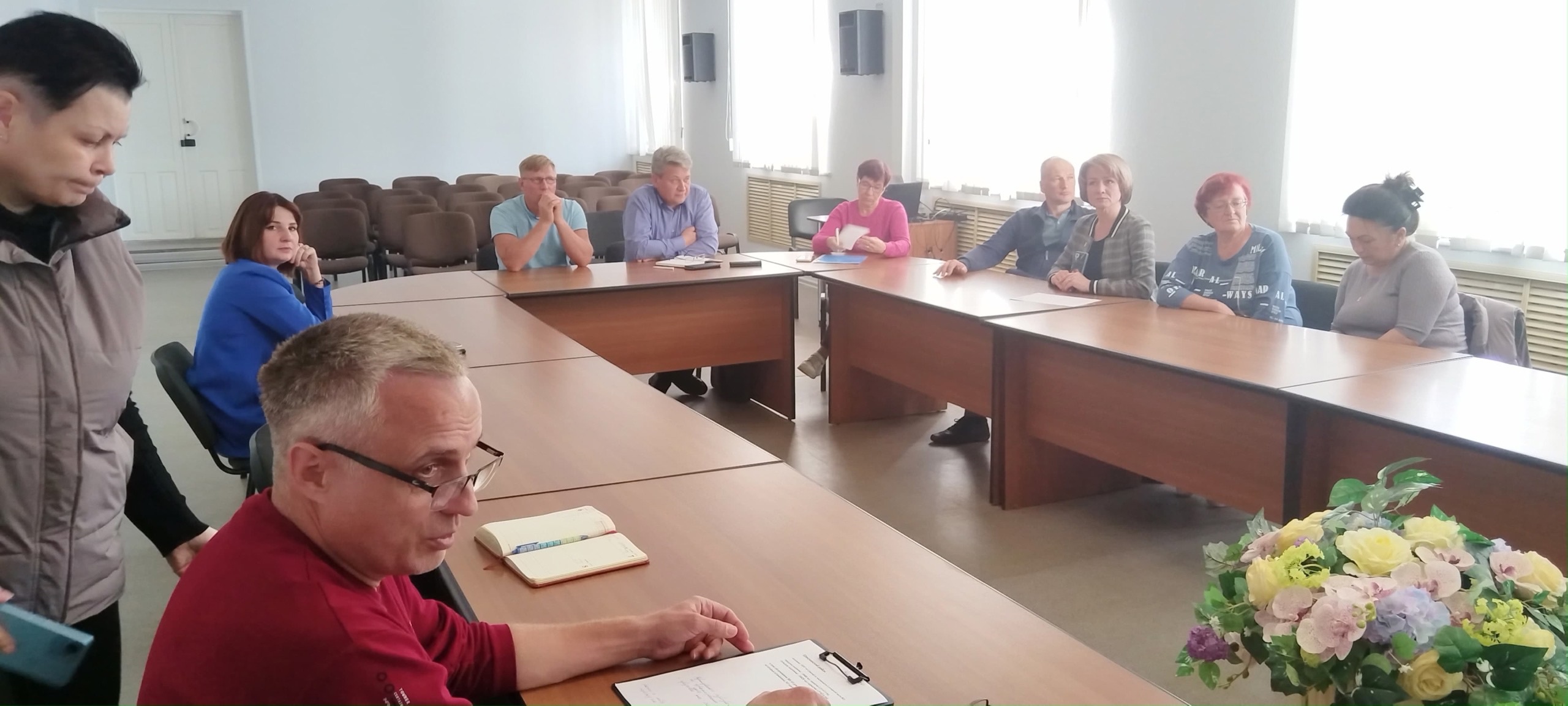Встреча с представителями администрации Встреча с представителями администрации