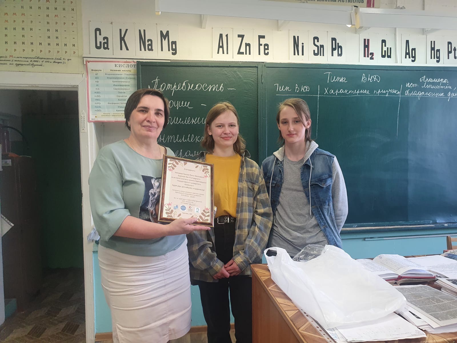Проект в Тоншаловской школе
