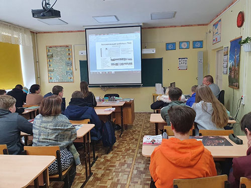 Экоуроки в районах продолжаются. Экоуроки в районах продолжаются.