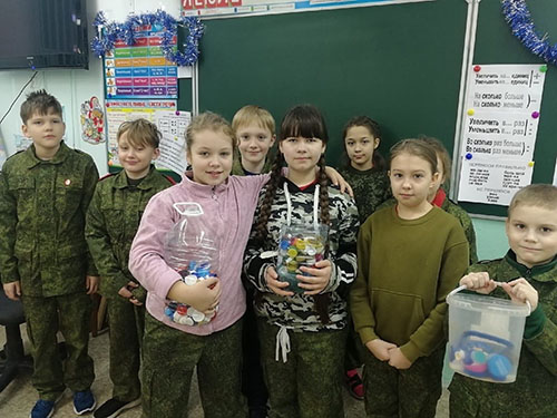 Доброе дело учеников Ирдоматской школы