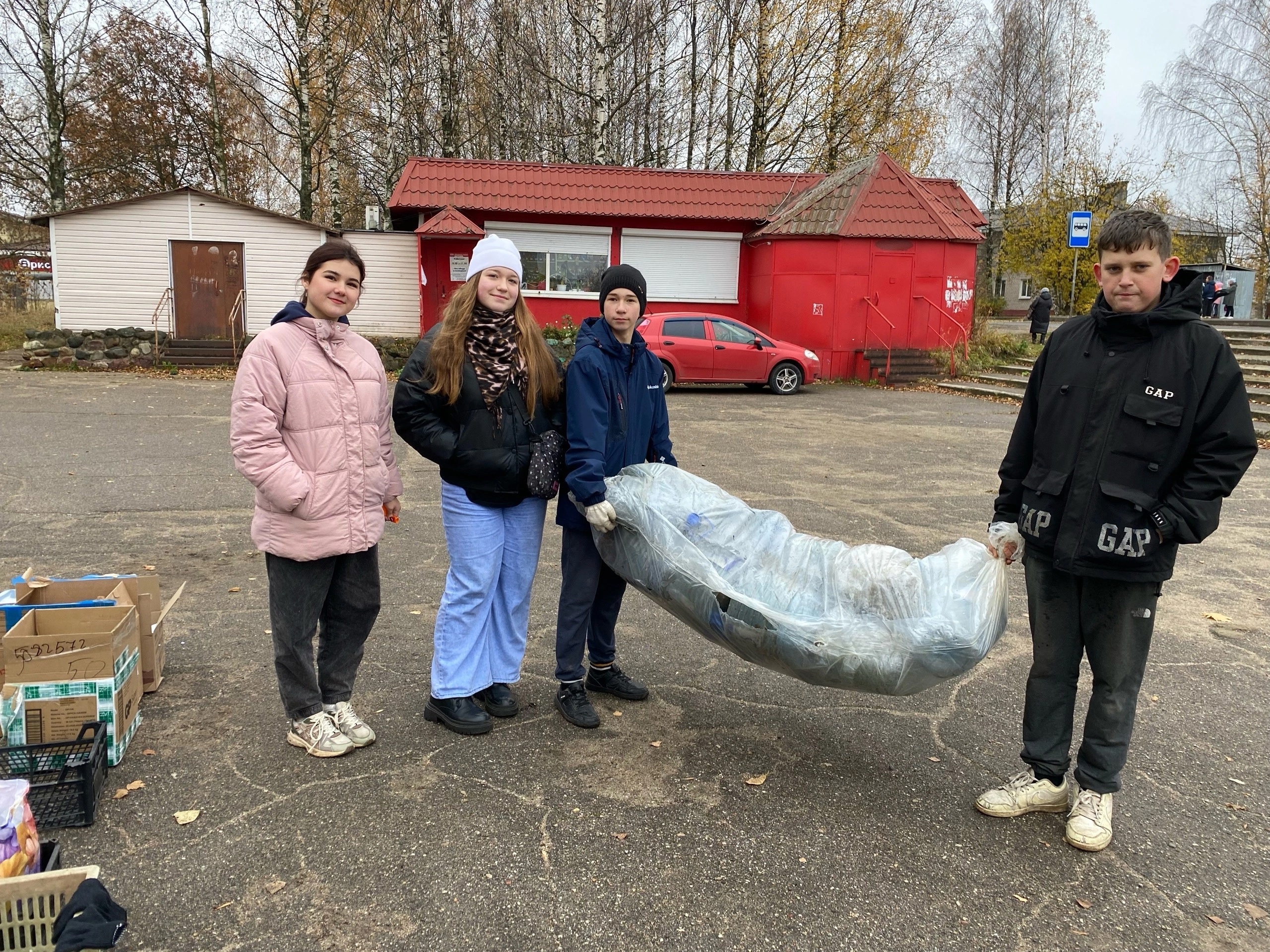 Раздельный сбор в п. Малечкино Раздельный сбор в п. Малечкино